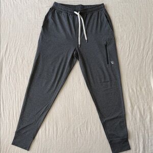 Vuori Performance Joggers Gray | Athletic Jogger Pants | Men’s Small